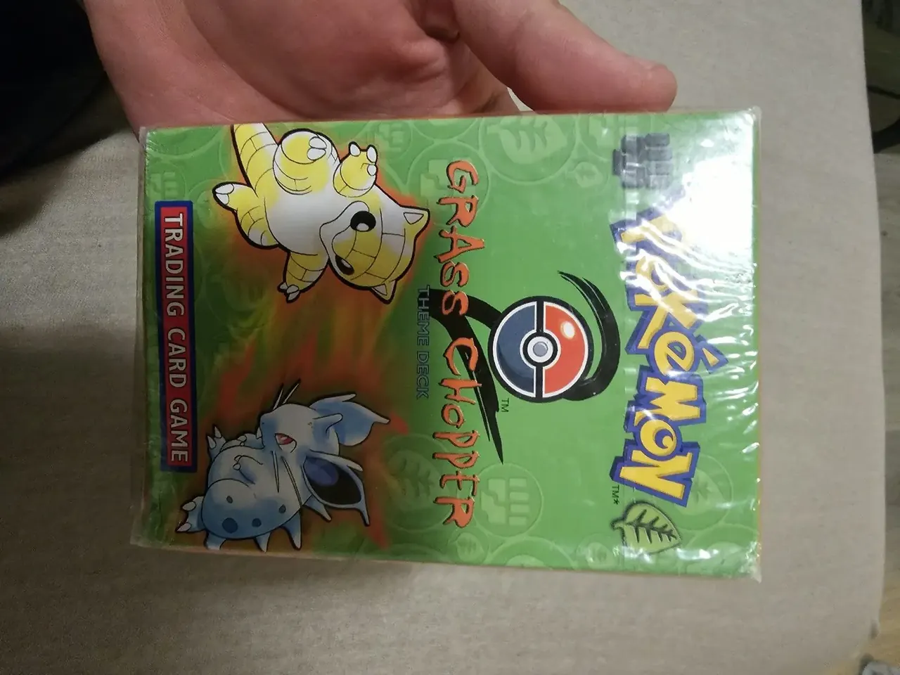 Originalni zapakirani Pokémon Grass Chopper theme deck